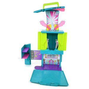 Polly Pocket Pop N Lock World Rockin' Magic Fashion Stage Playset Toy Only 2009